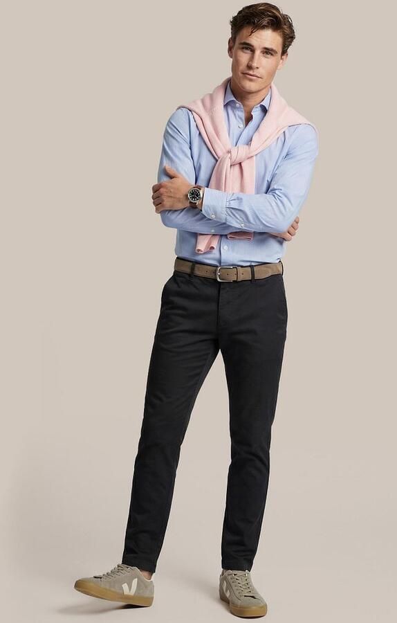Steppin' Out Chino Newbury Light Twill Navy - Foto 5