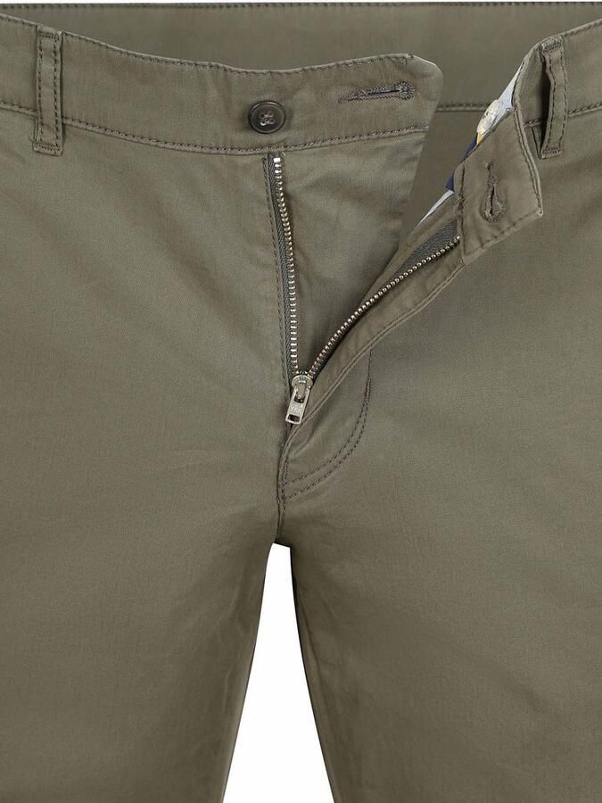 Steppin' Out Chino Newbury Light Twill Olijfgroen - Foto 3