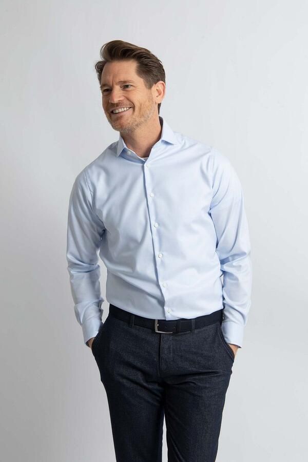 Steppin' Out Chino Newbury Melange Navy - Foto 2