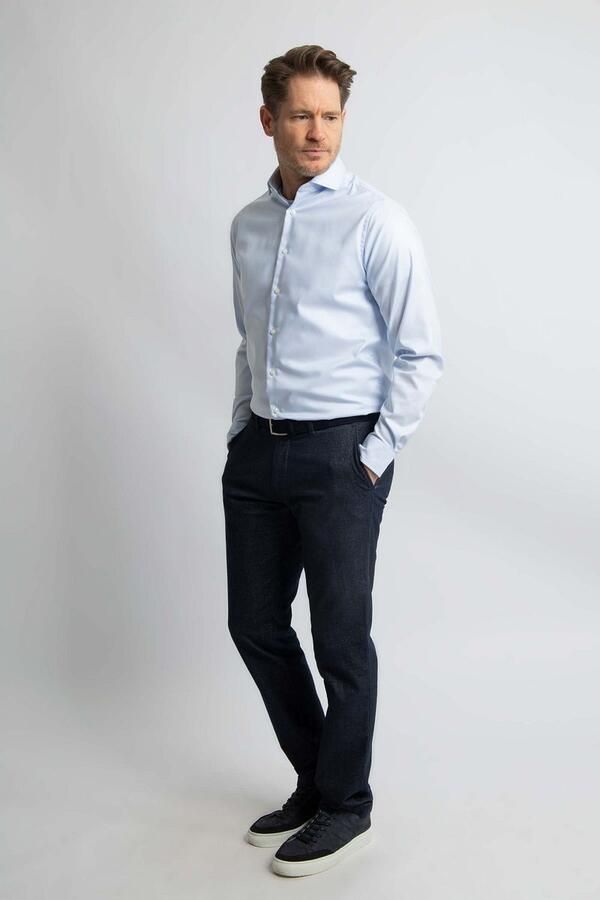 Steppin' Out Chino Newbury Melange Navy - Foto 3