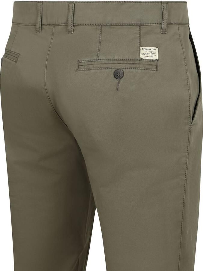 Steppin' Out Chino Newbury Olijfgroen - Foto 3