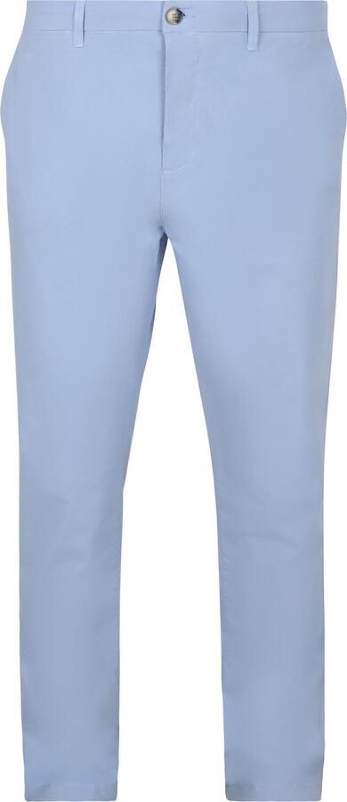 Steppin' Out Chino Portsmouth Poplin Lichtblauw