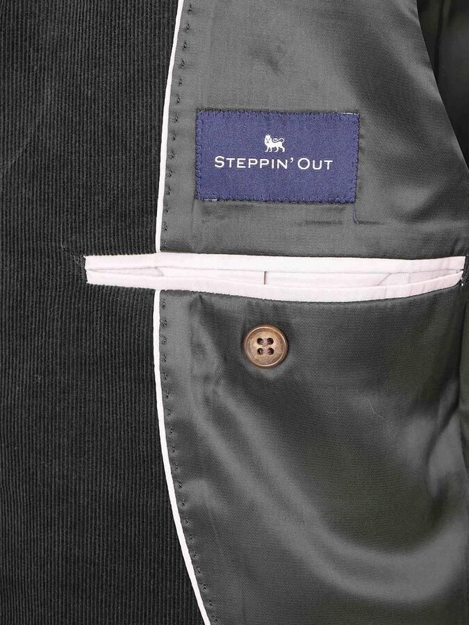 Steppin' Out Colbert Cord Groen - Foto 3