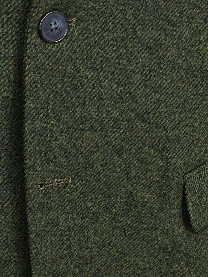 Steppin' Out Colbert Lamswol Tweed Groen - Foto 2