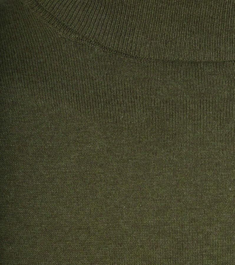 Steppin' Out Coltrui Cotton Cashmere Olijfgroen - Foto 2