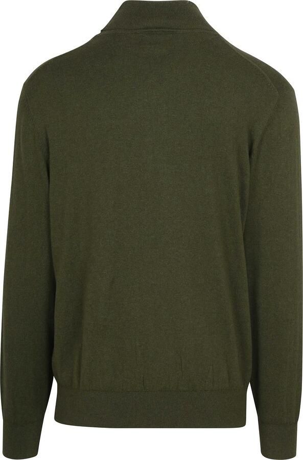 Steppin' Out Coltrui Cotton Cashmere Olijfgroen - Foto 3
