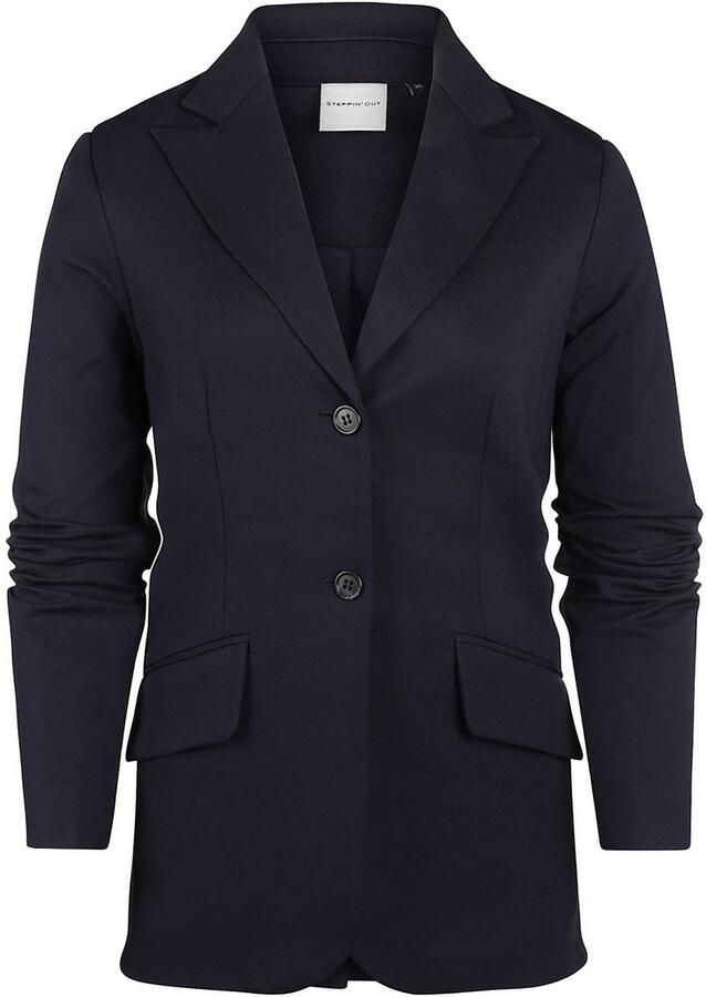 Steppin' Out Dames Coat Navy