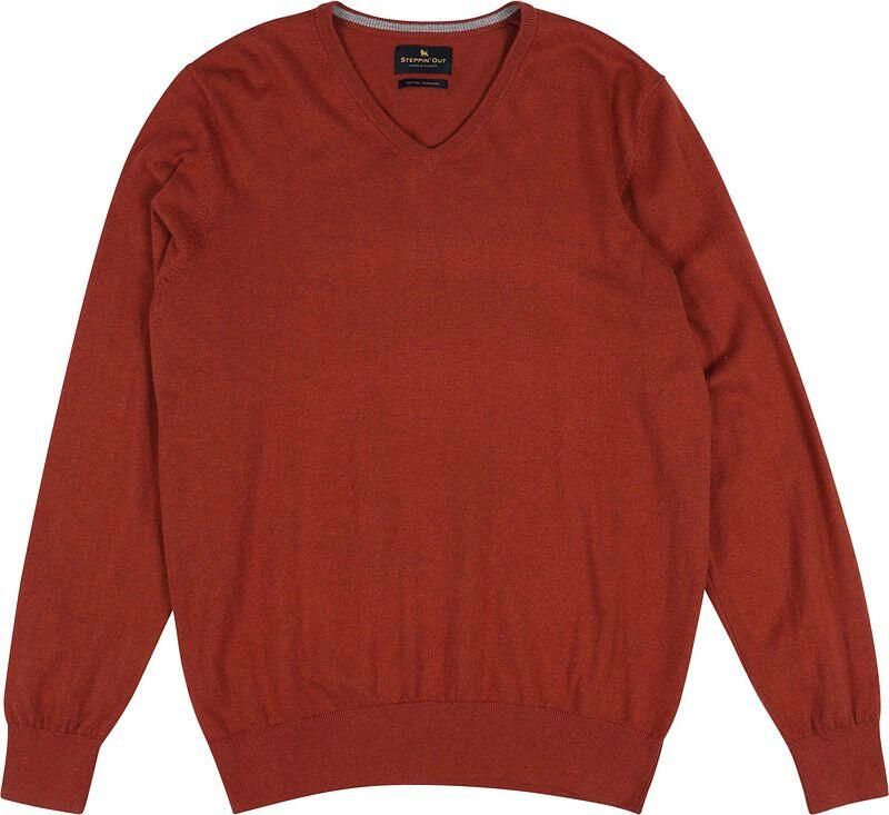Steppin' Out Dames Trui Cotton Cashmere rood