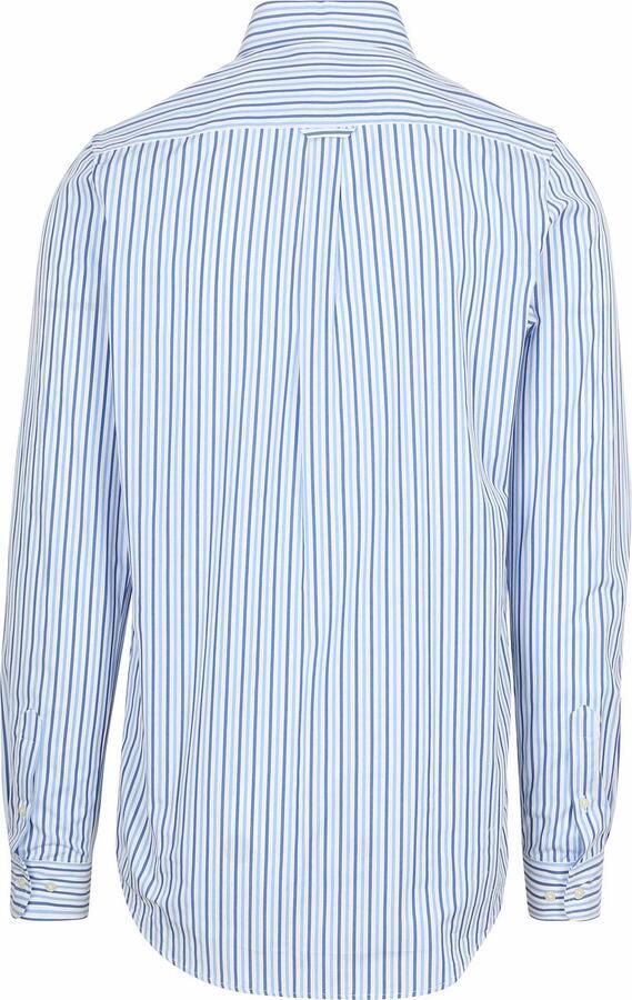 Steppin' Out Extra Lange Mouwen Overhemd Streep Blauw - Foto 3