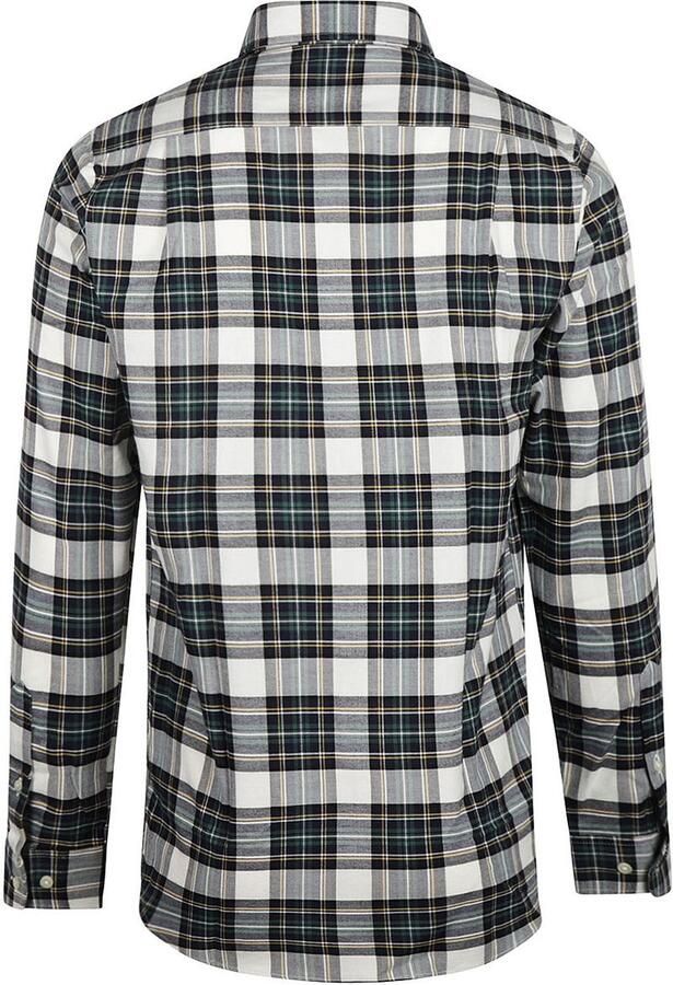 Steppin' Out Flanel Overhemd Ruit Zwart Groen - Foto 2