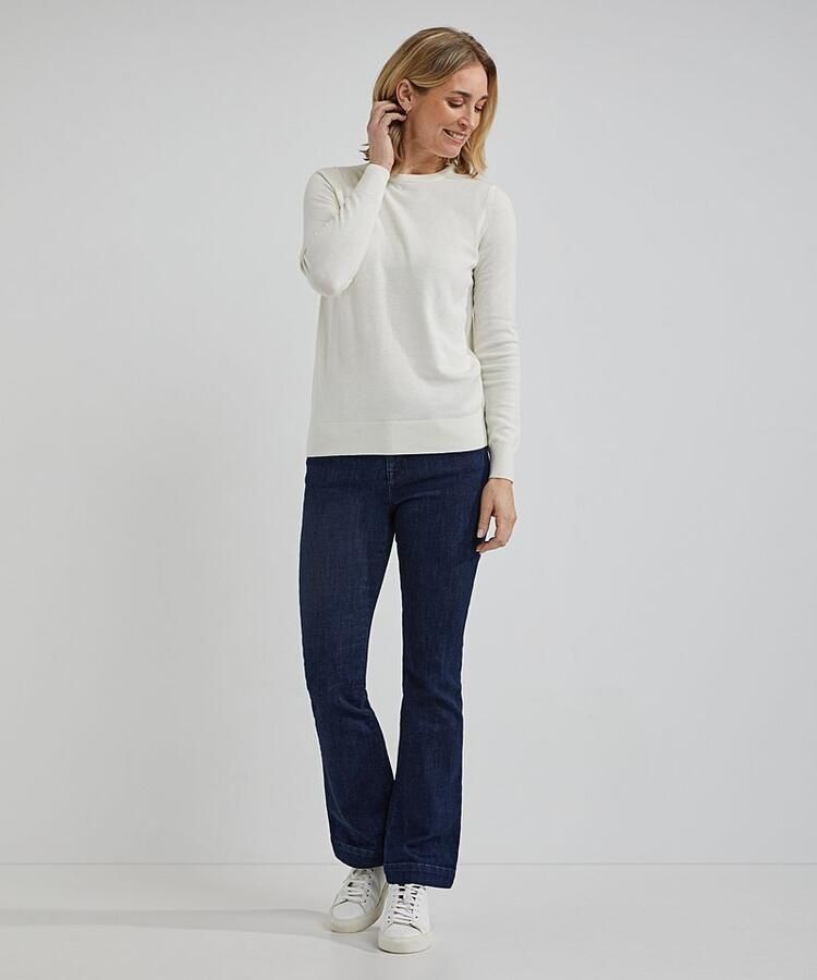 Steppin' Out Flared Jeans Dames Dark Blue Denim - Foto 3
