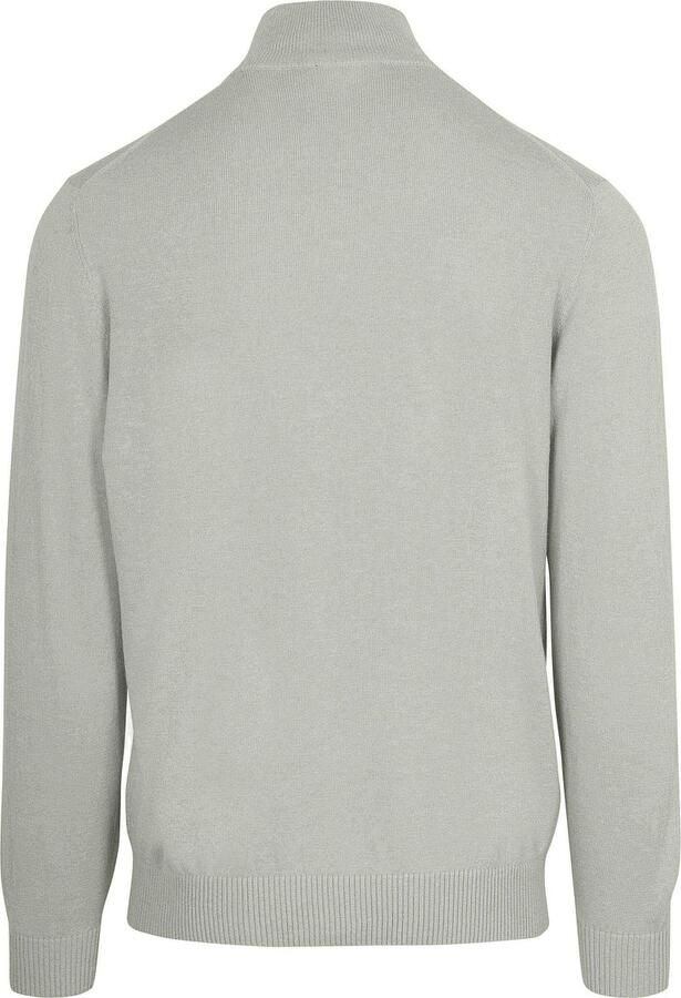 Steppin' Out Half-Zip Trui Colin Grijs - Foto 4