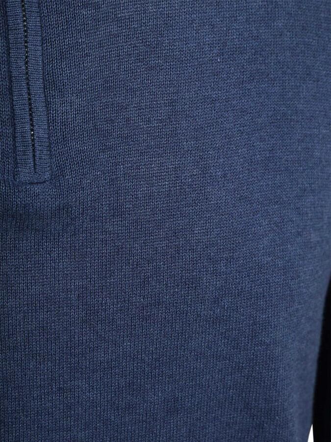 Steppin' Out Half-Zip Trui Colin Indigo Denim - Foto 2