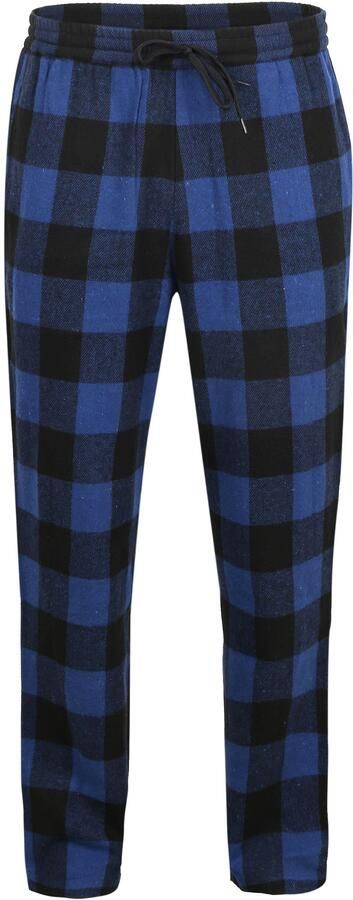 Steppin' Out Loungebroek Ruit Blauw
