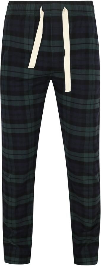 Steppin' Out Loungebroek Ruit Donkerblauw Groen
