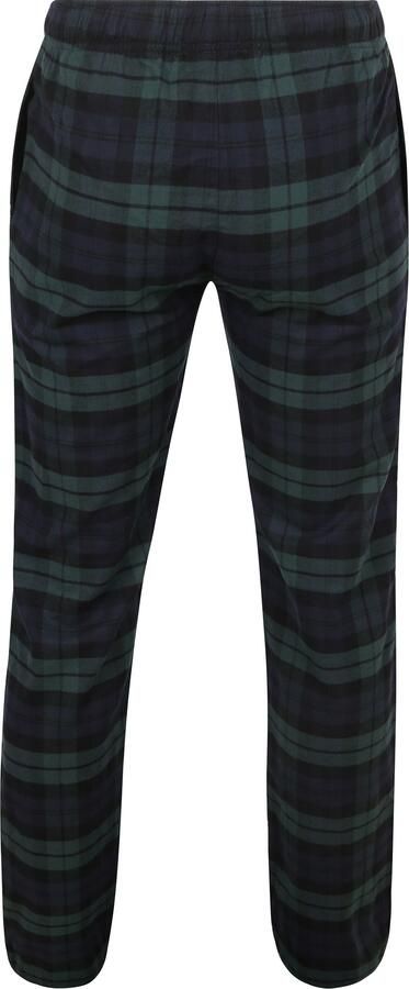 Steppin' Out Loungebroek Ruit Donkerblauw Groen - Foto 3