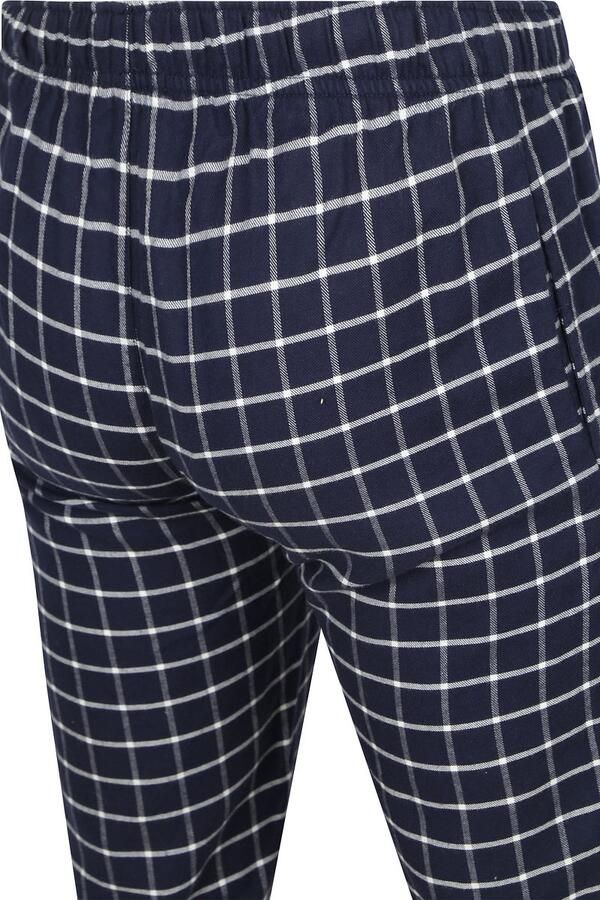 Steppin' Out Loungebroek Ruit Donkerblauw - Foto 2