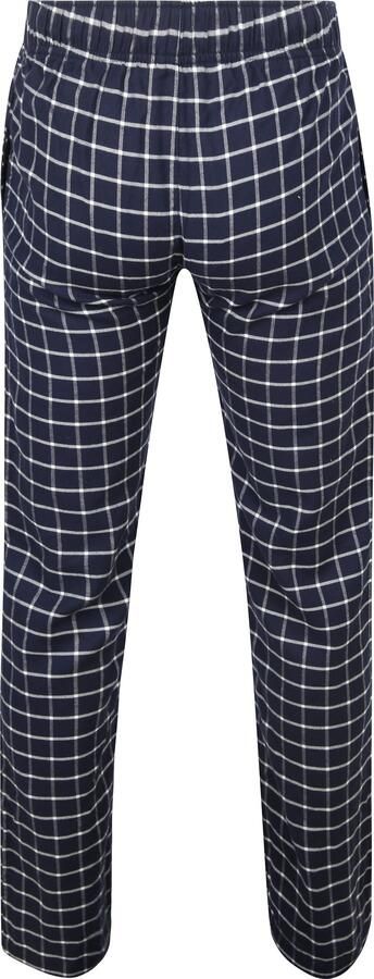 Steppin' Out Loungebroek Ruit Donkerblauw - Foto 3