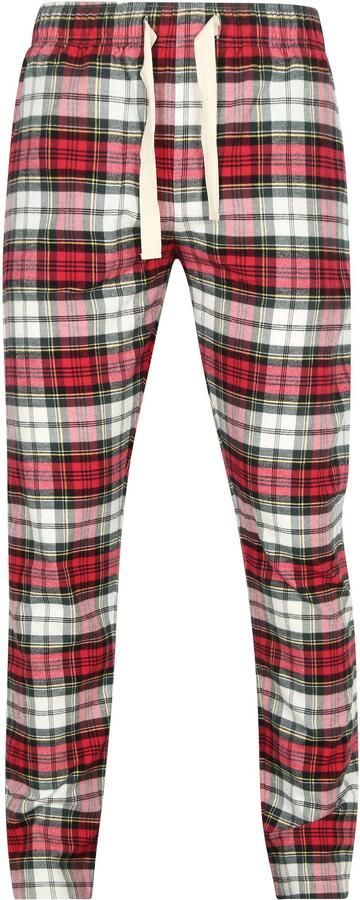 Steppin' Out Loungebroek Ruit Rood