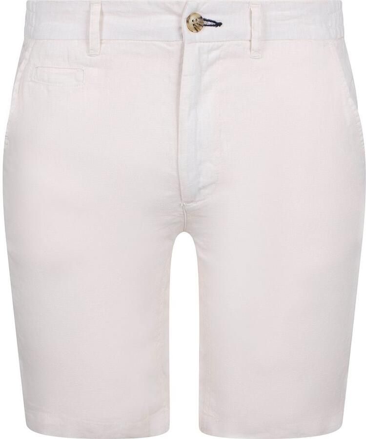 Steppin' Out Milwau Short Linen Off White