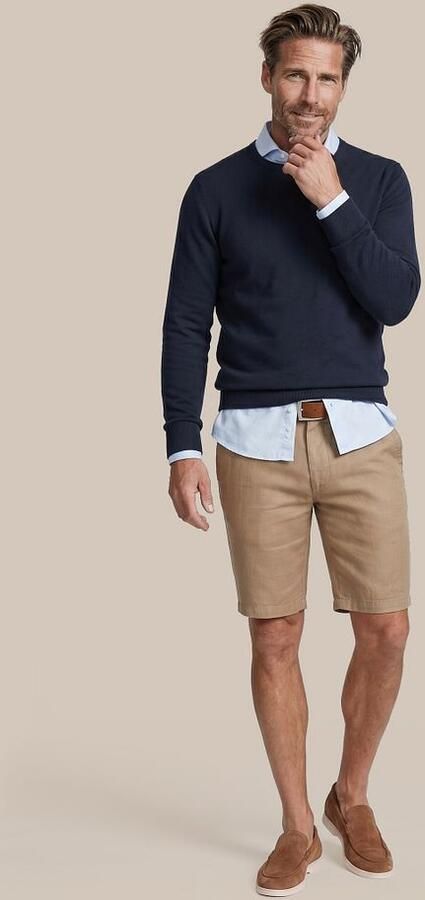 Steppin' Out Milwau Short Linen Sand - Foto 5