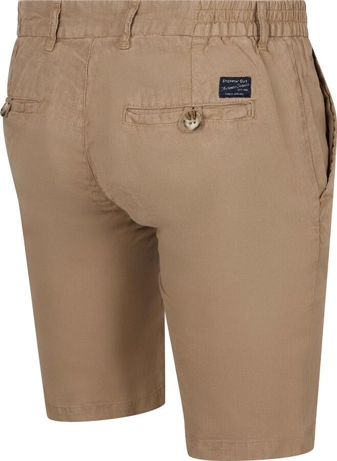 Steppin' Out Milwau Short Linen Sand - Foto 4