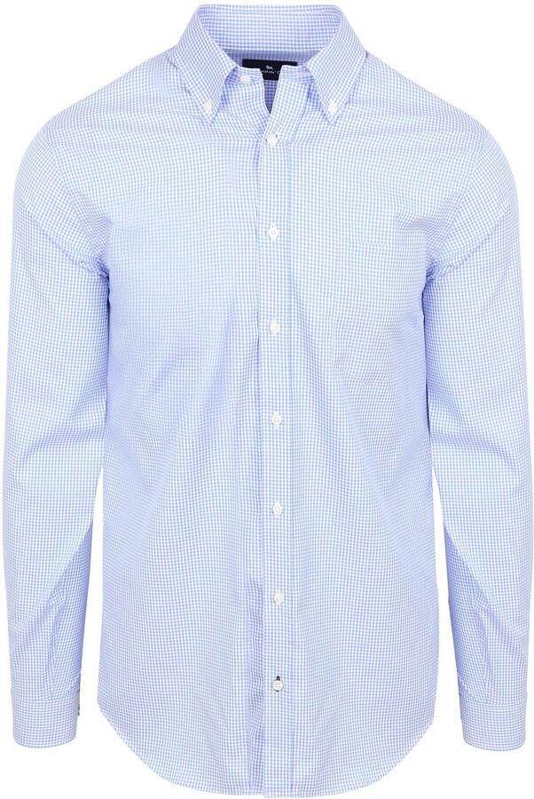 Steppin' Out Overhemd Checks Blauw Roze