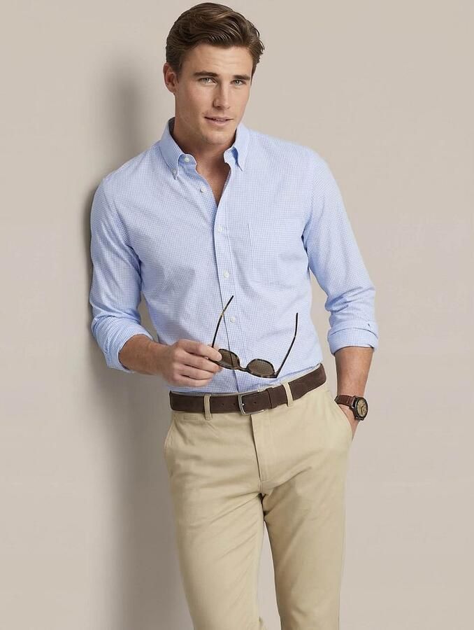 Steppin' Out Overhemd Checks Blauw Roze - Foto 2