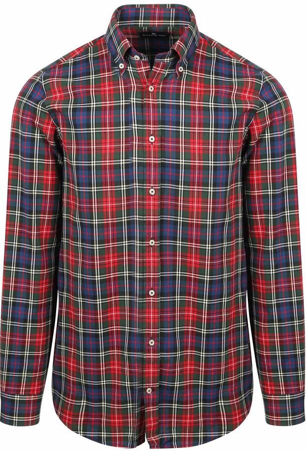 Steppin' Out Overhemd Flanel Checks Rood