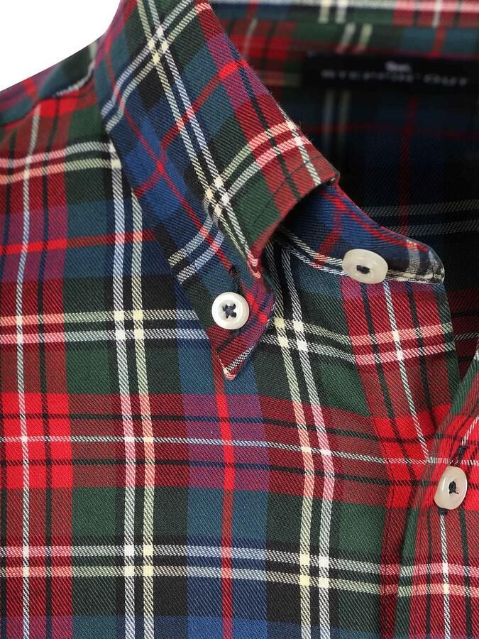 Steppin' Out Overhemd Flanel Checks Rood - Foto 3