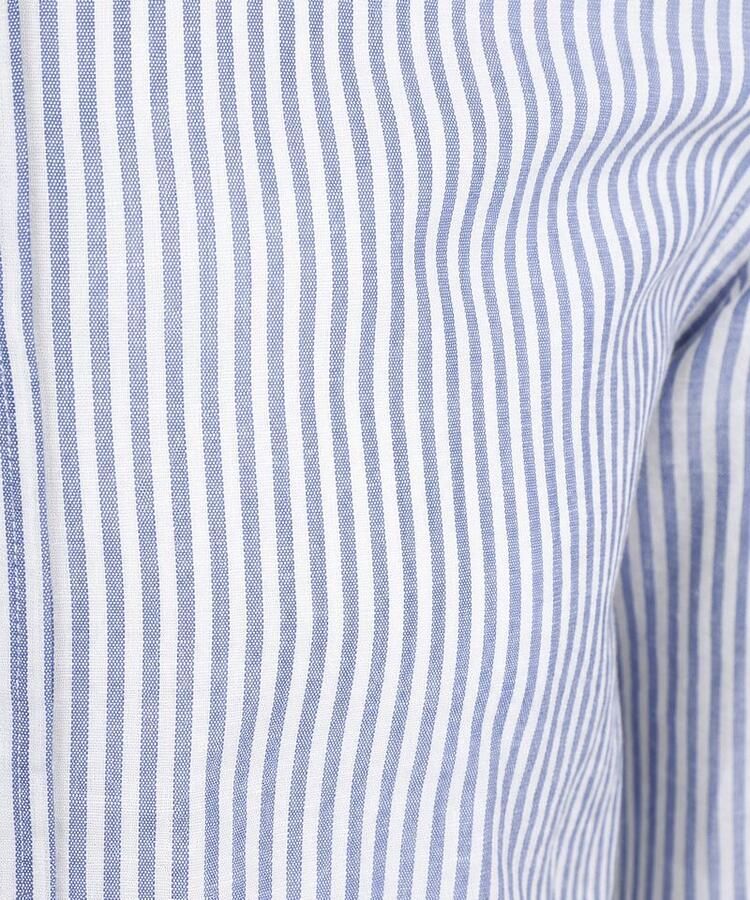 Steppin' Out Overhemd Linen Cotton Streep Blauw - Foto 2