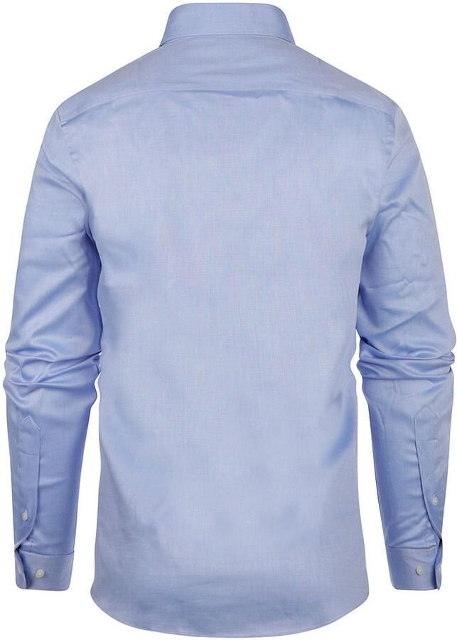 Steppin' Out Overhemd Slim-Fit Dobby Lichtblauw - Foto 2