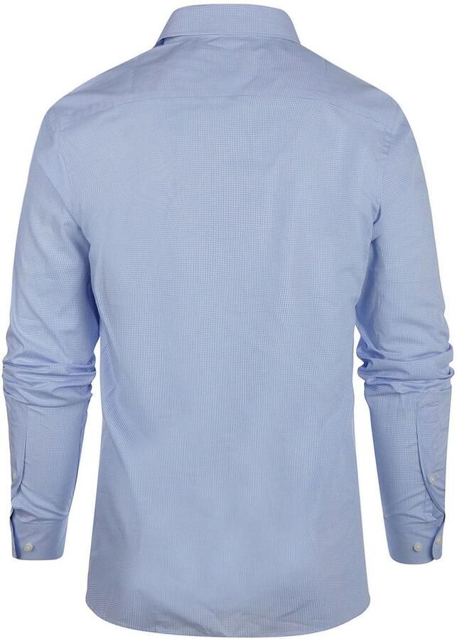 Steppin' Out Overhemd Slim-Fit Ruit Lichtblauw - Foto 2