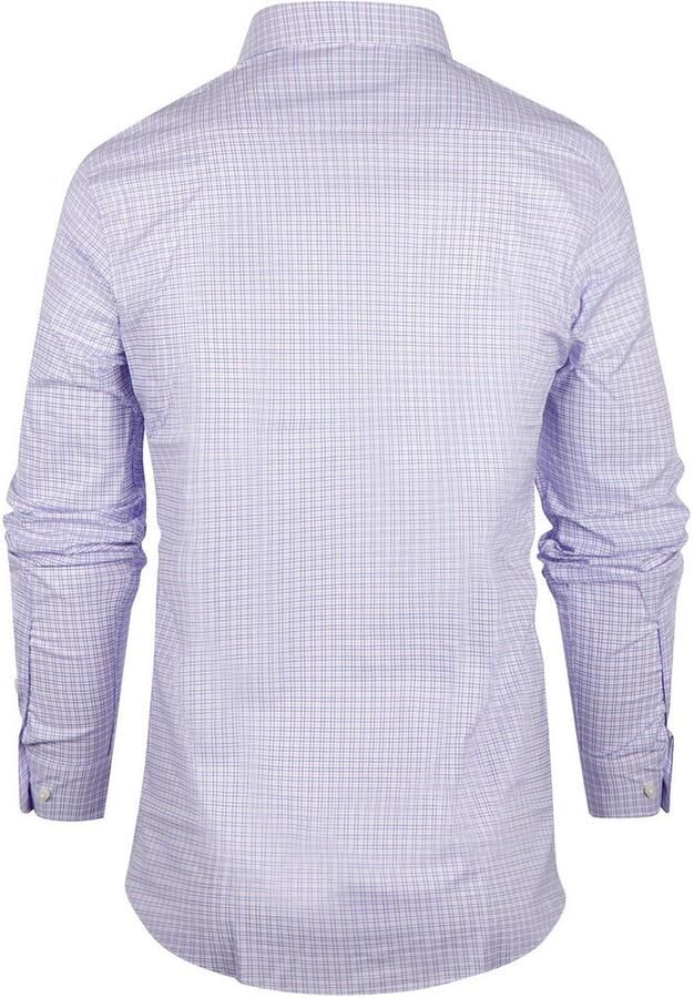 Steppin' Out Overhemd Slim-Fit Ruiten Blauw Rood - Foto 2