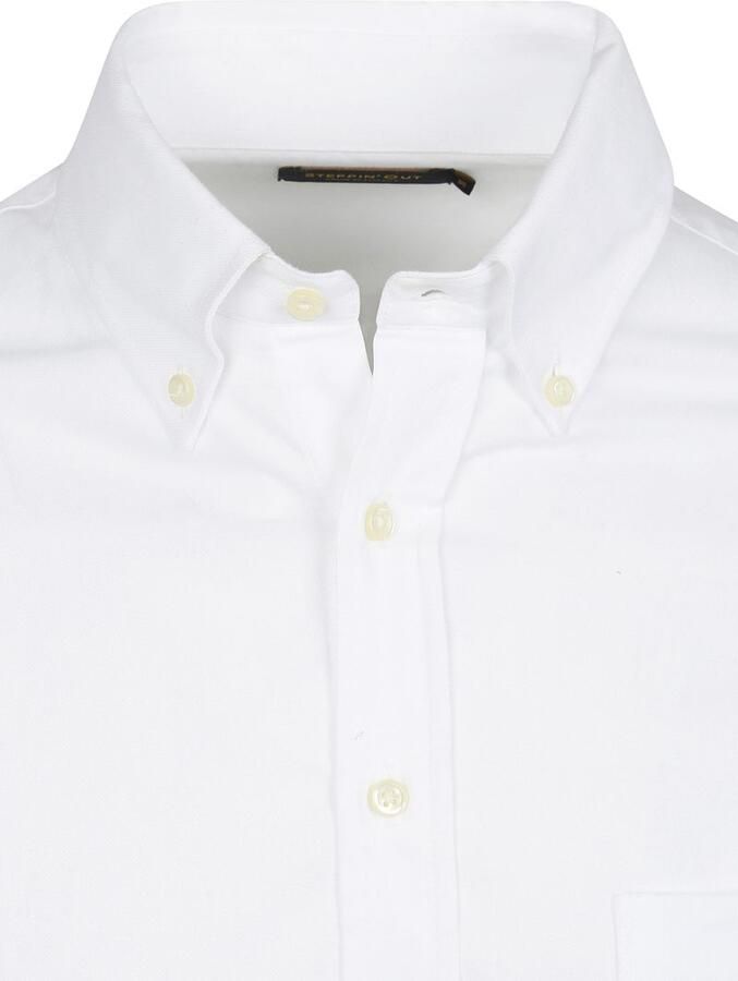 Steppin' Out Overhemd Twill Borstzak Wit - Foto 2