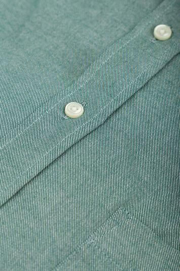 Steppin' Out Overhemd Twill Groen - Foto 2