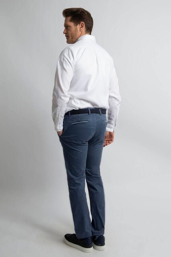 Steppin' Out Overhemd Twill Wit - Foto 5