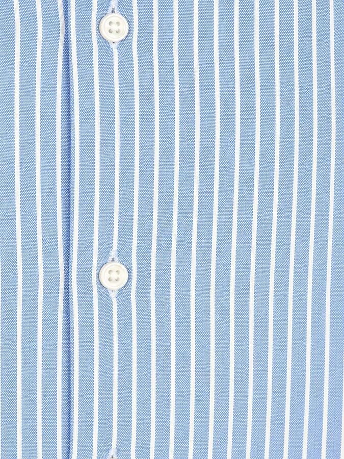 Steppin' Out Oxford Overhemd Stripe Blauw - Foto 2