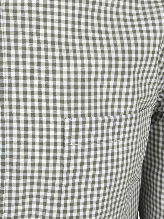 Steppin' Out Poplin Overhemd Ruit Groen - Foto 2
