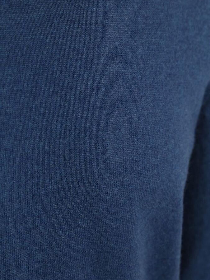 Steppin' Out Pullover V-hals Merinowol Mid Blauw - Foto 2