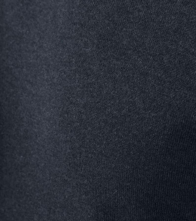 Steppin' Out Pullover V-hals Merinowol Navy - Foto 2