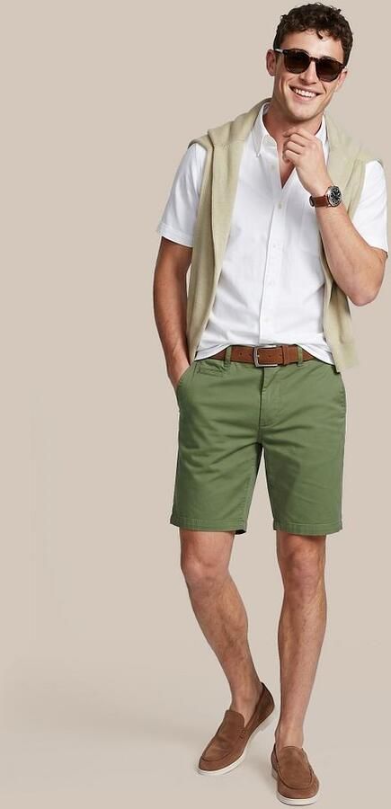 Steppin' Out Short Boston Groen - Foto 5
