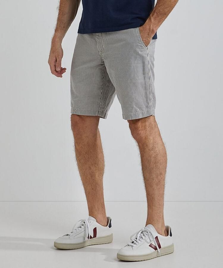 Steppin' Out Short Rashford Streep Blauw - Foto 2