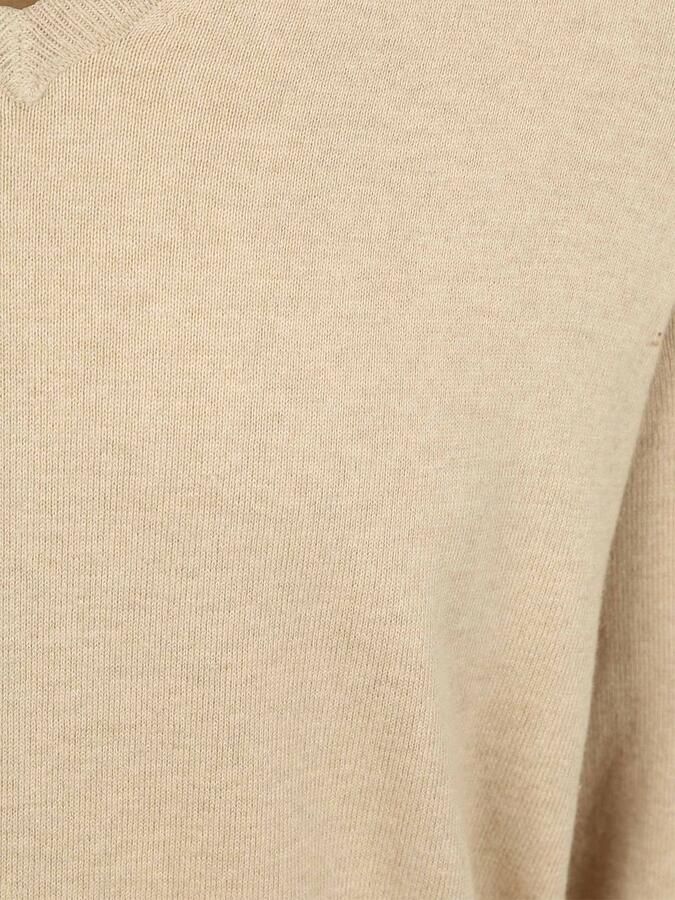 Steppin' Out Trui Cashmere V-hals Ecru - Foto 4