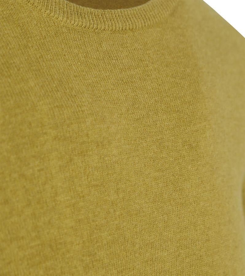 Steppin' Out Trui Cotton Cashmere Mosgroen - Foto 3