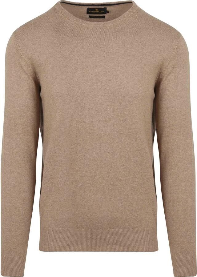Steppin' Out Trui Cotton Cashmere Sand