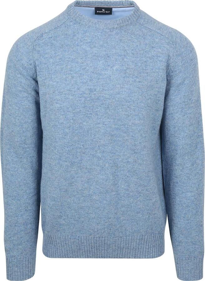 Steppin' Out Trui Lamswol Blauw