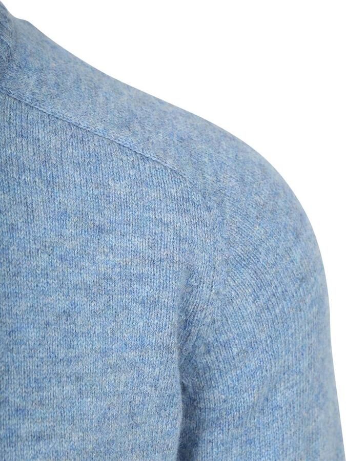 Steppin' Out Trui Lamswol Blauw - Foto 4