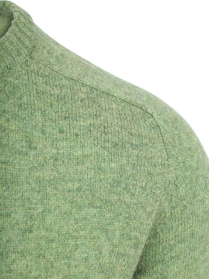 Steppin' Out Trui Lamswol Groen - Foto 2
