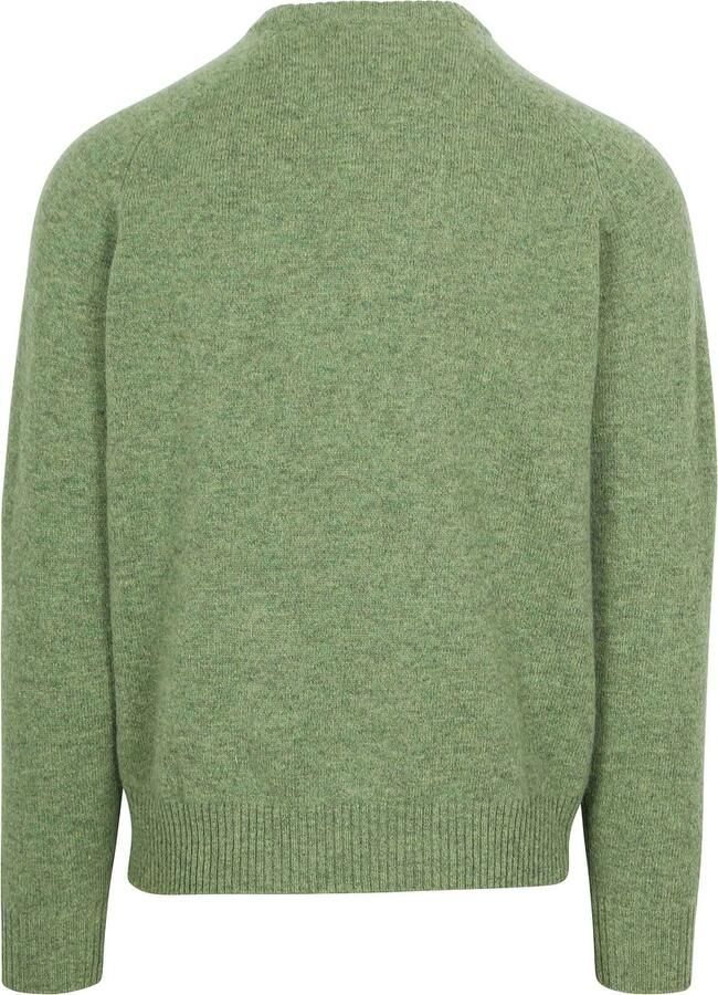 Steppin' Out Trui Lamswol Groen - Foto 3